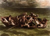 Delacroix, Eugene - Shipwreck of Don Juan